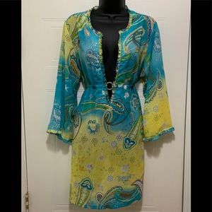 Peppermint Bay Tunic Beach Cover Up